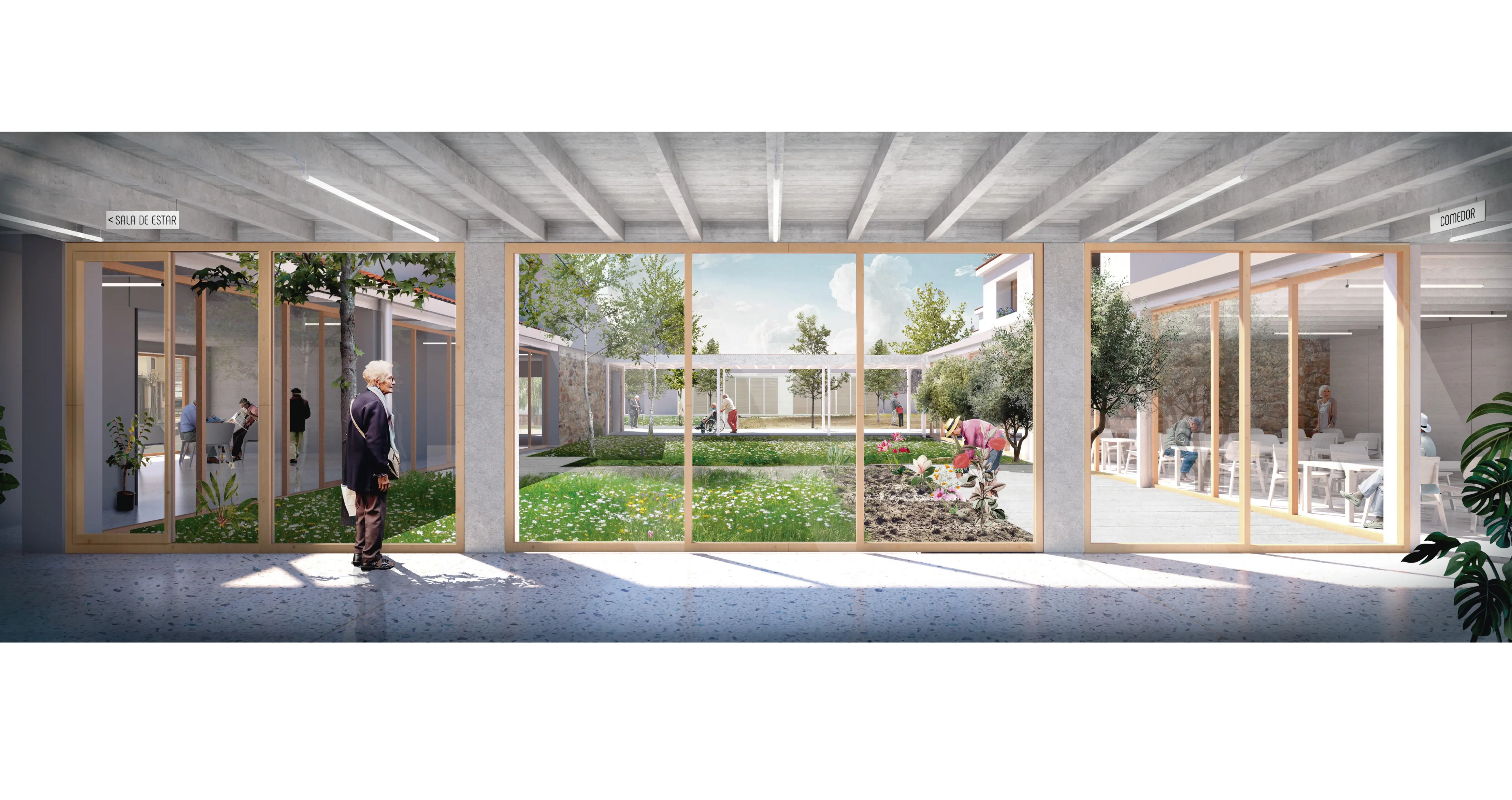 CENTRO DE DÍA Y CENTRO RESIDENCIAL PARA PERSONAS DEPENDIENTES, VALDIVIA (BADAJOZ)