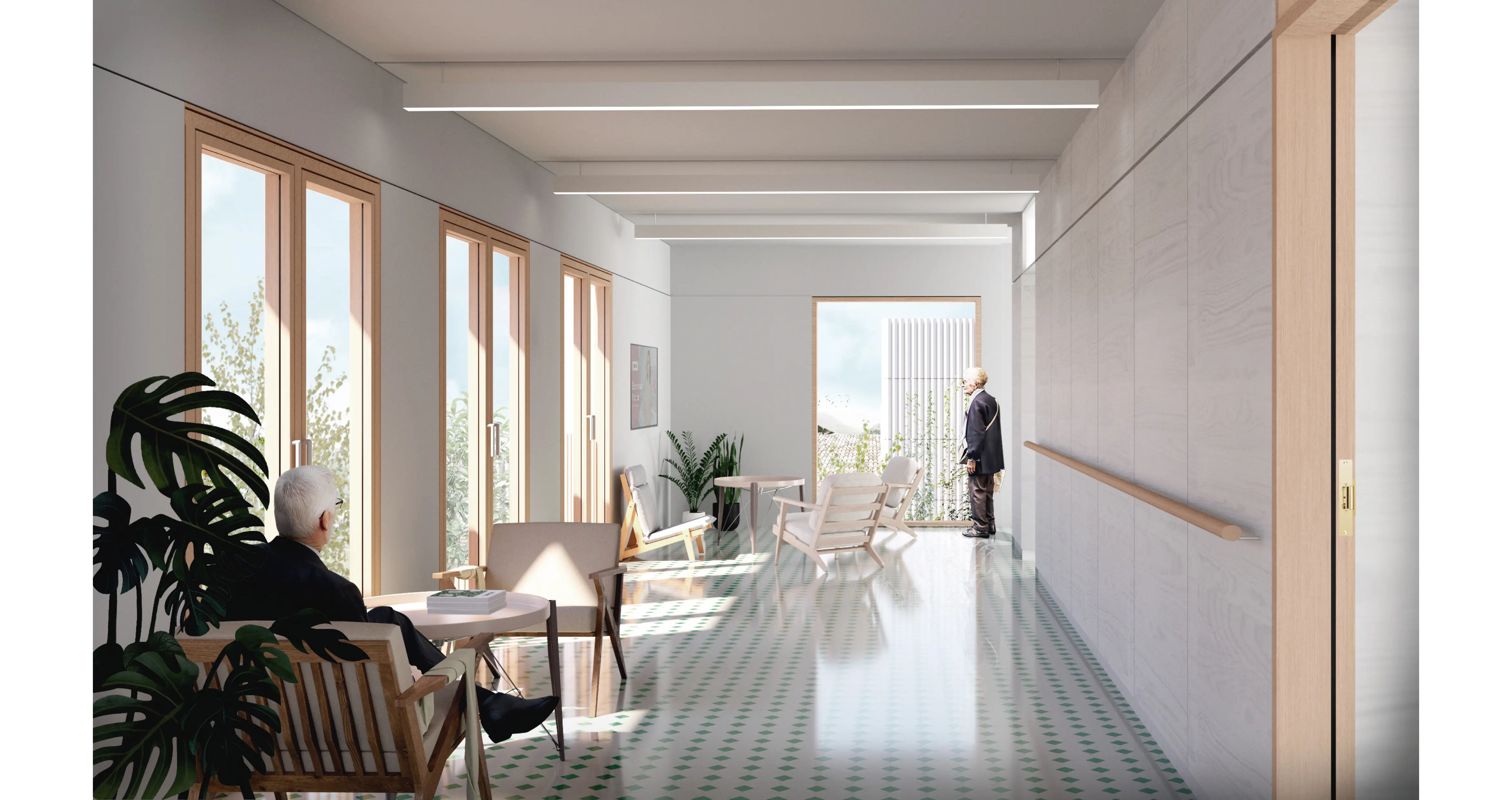 CENTRO DE DÍA Y CENTRO RESIDENCIAL PARA PERSONAS DEPENDIENTES, VALDIVIA (BADAJOZ)
